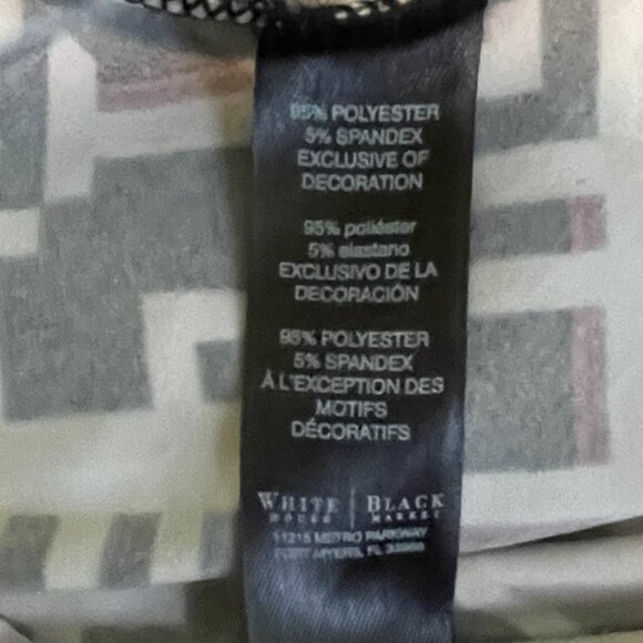 WHITE HOUSE BLACK MARKET DRESS SIZE S - Picture 7 of 7